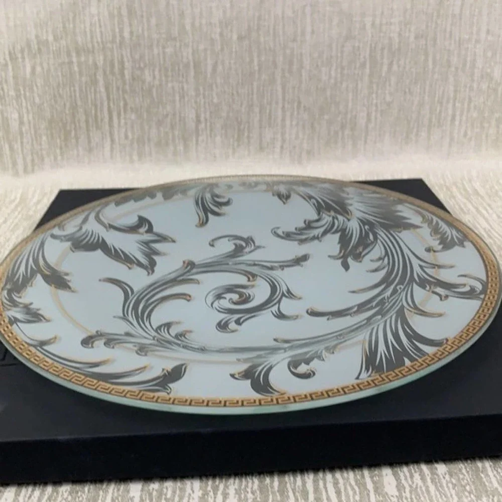 VERSACE LARGE PLATTER / SERVING PLATE ARABESQUE - Picture 2 of 10